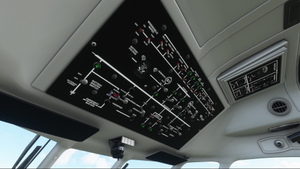 Embraer EMB-110 Bandeirante - Black & White Interior thumbnail 4
