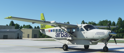 Cessna 208B Grand Caravan airBaltic [4K Fictional]