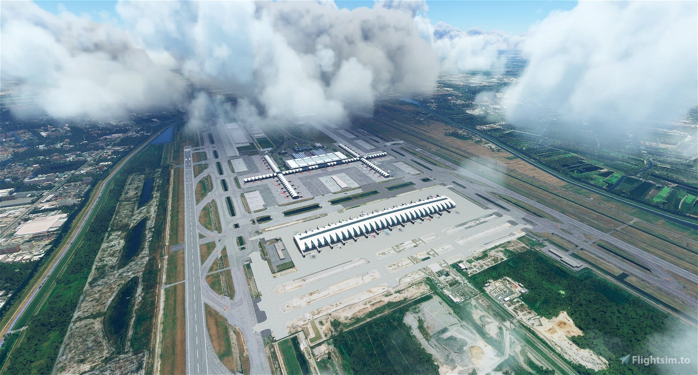 VTBS - Suvarnabhumi Airport Enhancement (SAT-1) Microsoft Flight Simulator