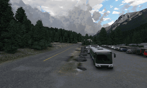 Banff NP CYBA Airfield, Townsite and tourist Spots SU12 thumbnail 11