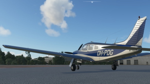 JustFlight Piper PA28 Turbo Arrow III - Livery "OH-PDG" (new)  thumbnail 6