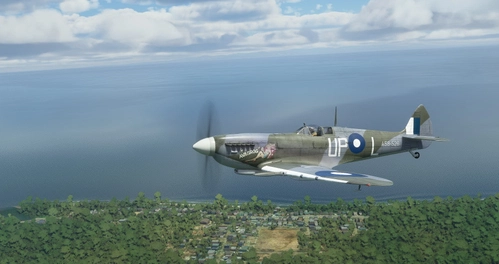 Supermarine Spitfire Mk.IX No 79 Sqn RAAF UP=L