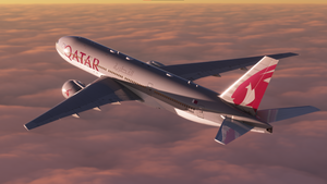 CS 777-200 QATAR | 8K  thumbnail 7