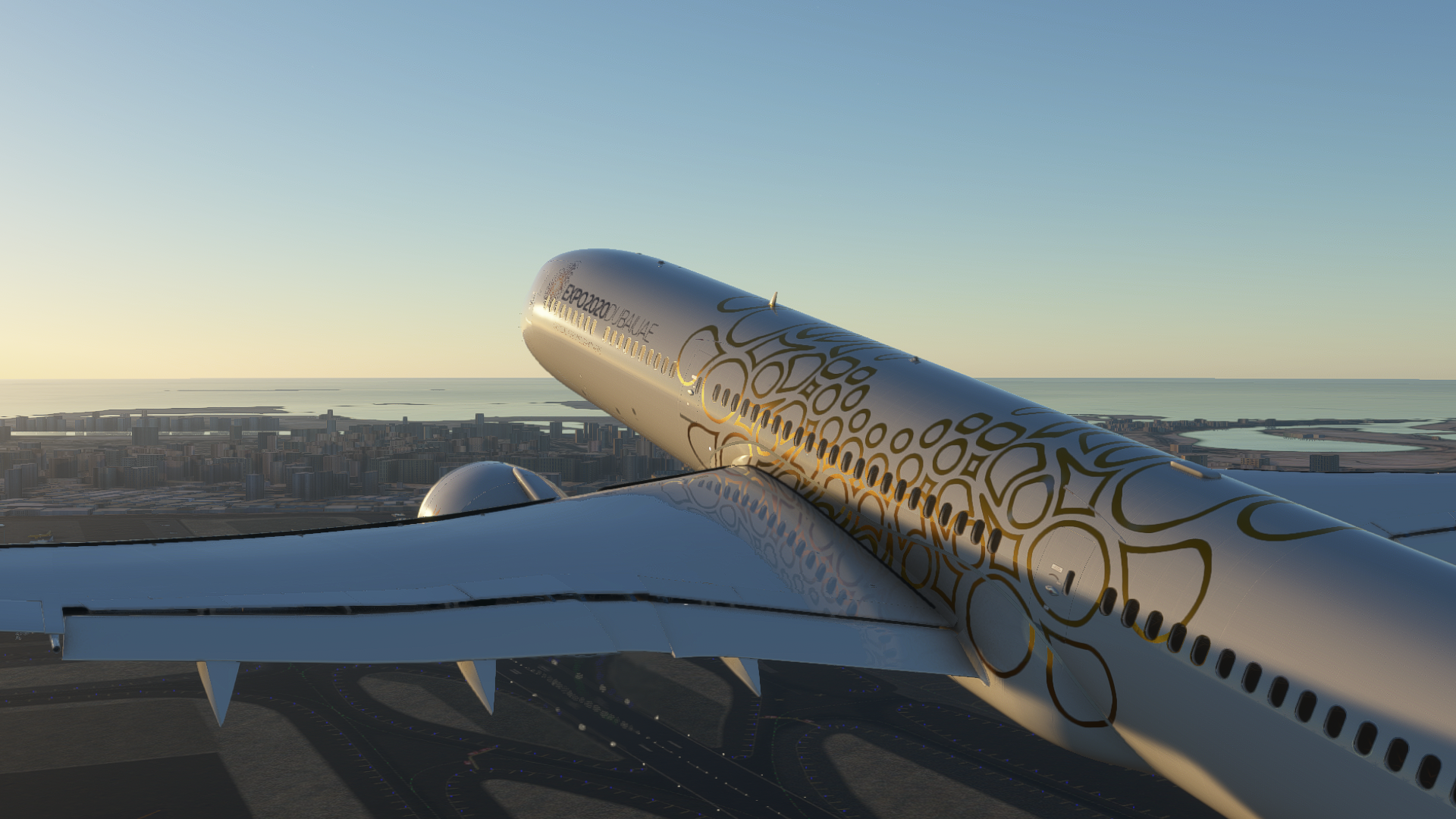 Boeing 787 Emirates Expo Metallic - Image 1