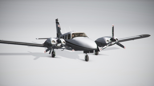 Carenado PA34 Seneca V - Grey