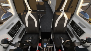 Embraer EMB-110 Bandeirante - Black & White Interior thumbnail 3