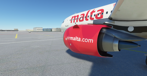 [A32NX] | [8K] Air Malta (9H-NEB) Very Detailed Clean/Dirty Version thumbnail 5