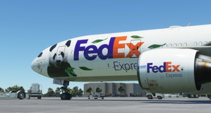 [CS] ¡Fedex Express Panda! - From Passenger to Cargo | 777-200ER | 8K  thumbnail 7