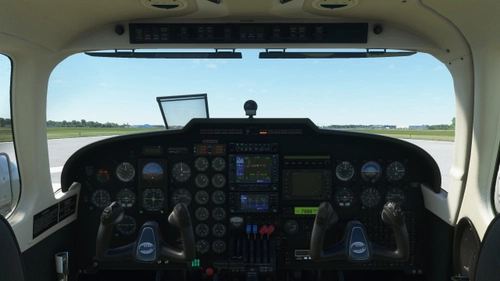Carenado PA34 Seneca V - Black Interior