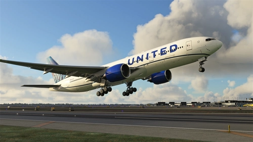 United Airlines 777-200 (New Colors) - [8K]