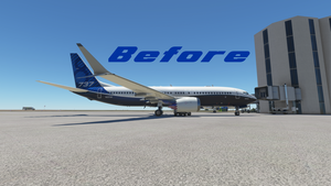 Improved House Livery Bredok3d Boeing 737 MAX 8 (100 Years of Boeing) thumbnail 6