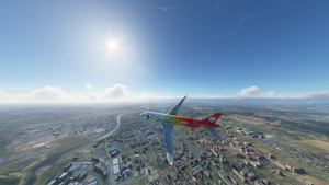 A320 Sichuan Airlines Panda Livery 8K - Asobo version thumbnail 11
