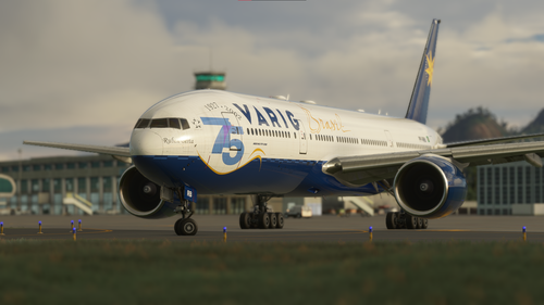 CS 777-200 Varig 75 Anos | 8K 