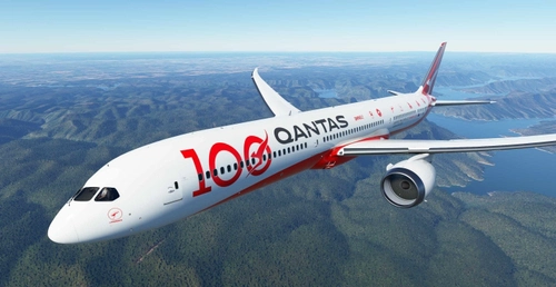 Qantas Airlines 100 Years | Boeing 787 | 8K