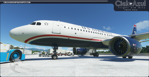 [A32NX] US Airways | N106US | FlyByWire Airbus A320neo (8K) thumbnail 1