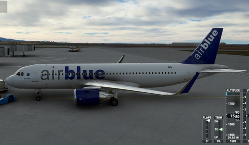 [A32NX] FBW Converted A320 AirBlue 4k