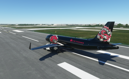 (A320Neo) Air Canada Toronto Raptors