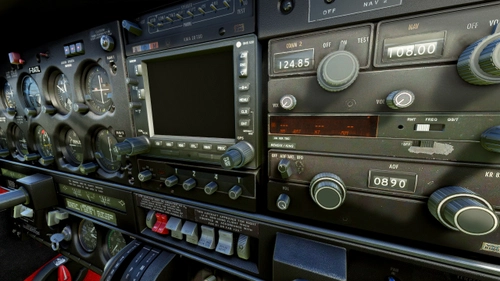 Piper PA28R Arrow III - High Resolution enhanced interior