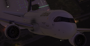 FlyByWire[A32NX]  Lufthansa  [10K] Ultra No Text Mirroring With Custom Coffee Cup D-AIJD thumbnail 9