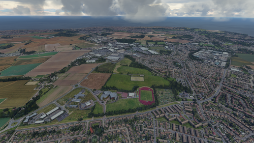 Thanet - Kent (With Real Trees Terraforming)
