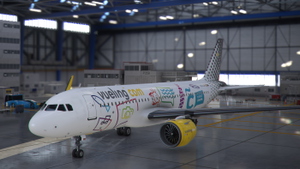 A320 Vueling Airlines TC Livery - Asobo version thumbnail 13