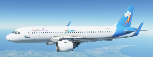 [A32NX] FlyByWire | Airbus A320 | Rainbow Dash |