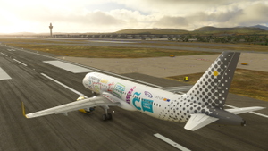 A320 Vueling Airlines TC Livery - Asobo version thumbnail 4