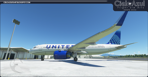 [A32NX] United Airlines | N445UA & N449UA | FlyByWire Airbus A320neo (8K) thumbnail 4