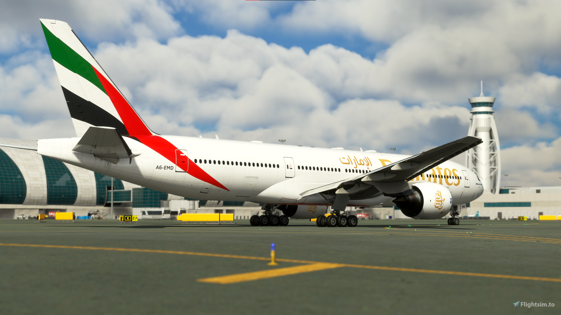 CS 777-200 EMIRATES | 8K » Microsoft Flight Simulator