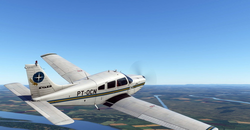 JustFlight PA28R Arrow III - Varig EVAER PT-OCN