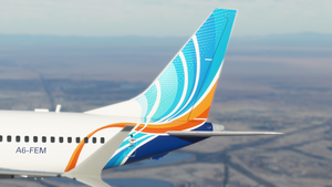 Fly Dubai Boeing 737 MAX - (5K*10K) thumbnail 4