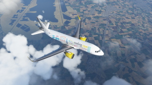 A320 Vueling Airlines TC Livery - Asobo version thumbnail 9