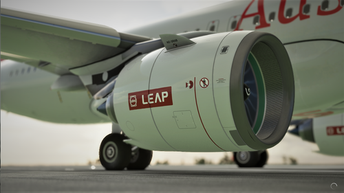 LEAP1A Engine Decals Overlay/Template [4K] (Dirty/Clean)