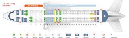 Air Canada A320-200 Seat Plan