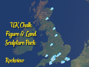 UK Chalk Figure & Land Sculpture POI Pack thumbnail 1