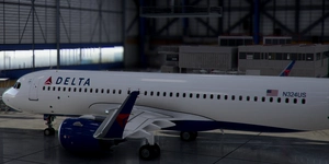 [A32NX] FlyByWire | Airbus A320neo DELTA AIRLINES N324US in 8k thumbnail 3