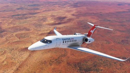 Cessna Longitude Qantas Link