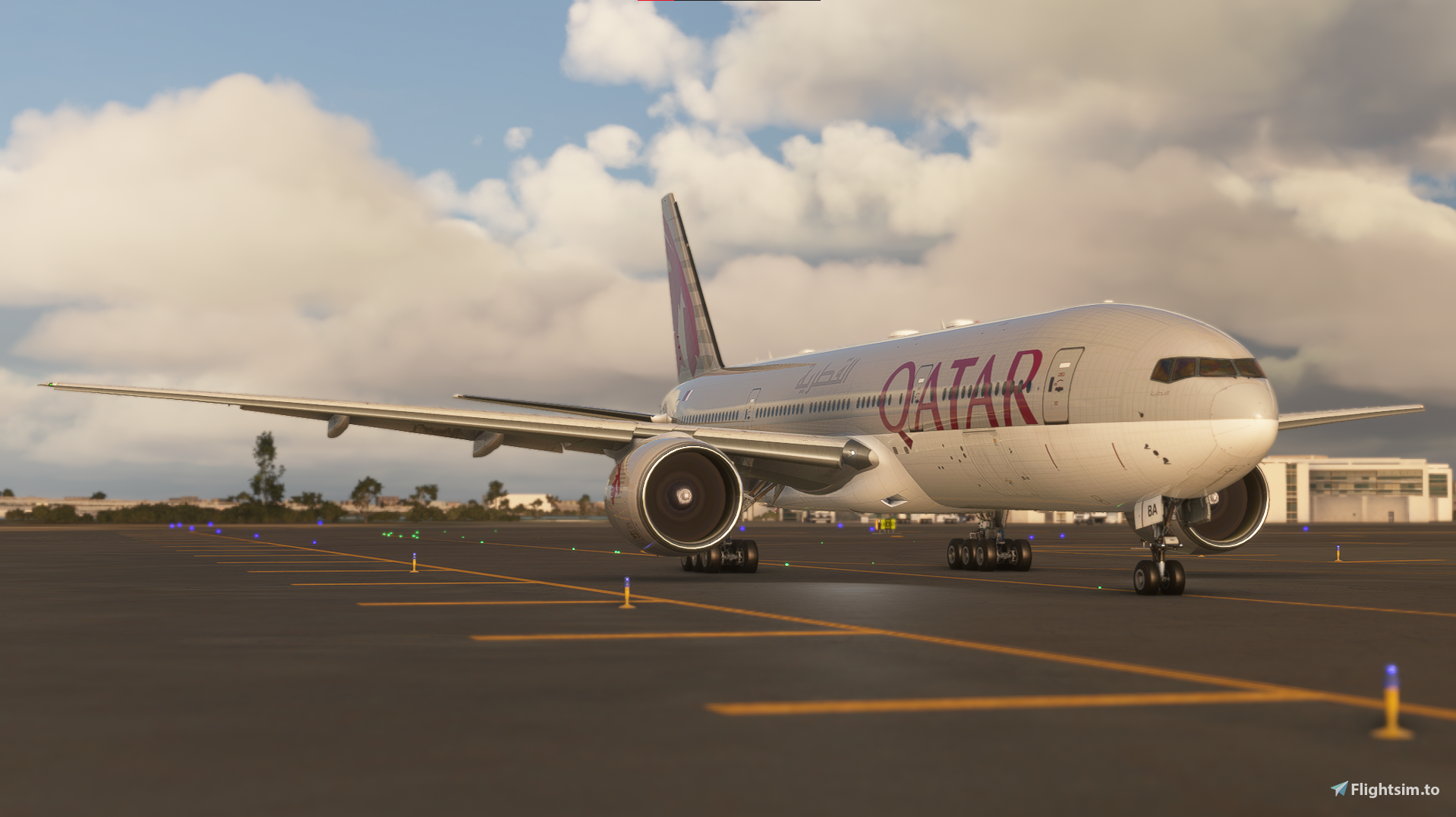 CS 777-200 QATAR | 8K  - Image 1