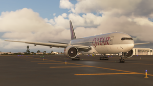 CS 777-200 QATAR | 8K  thumbnail 1