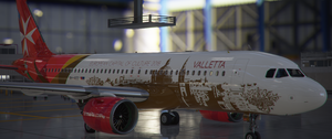 [A32NX] | [8K] Air Malta 9H-AEO (Capital of culture 2018) Very Detailed Clean/Dirty Version thumbnail 5