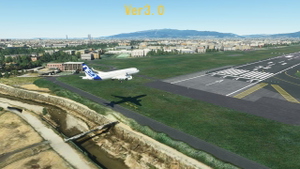 Osaka City and Osaka RWY32L Scenery Ver3_0 thumbnail 2