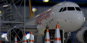 [A32NX] FlyByWire | Airbus A320neo PEGASUS TC-NBH with signs of wear in 8k thumbnail 8