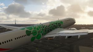 Boeing 787 Emirates Expo Green thumbnail 4