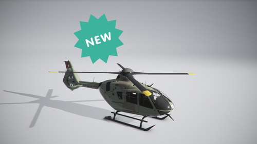 SWISS AIR FORCE | T-358 | 8K | H135 | NEW  UPDATE | 0.92
