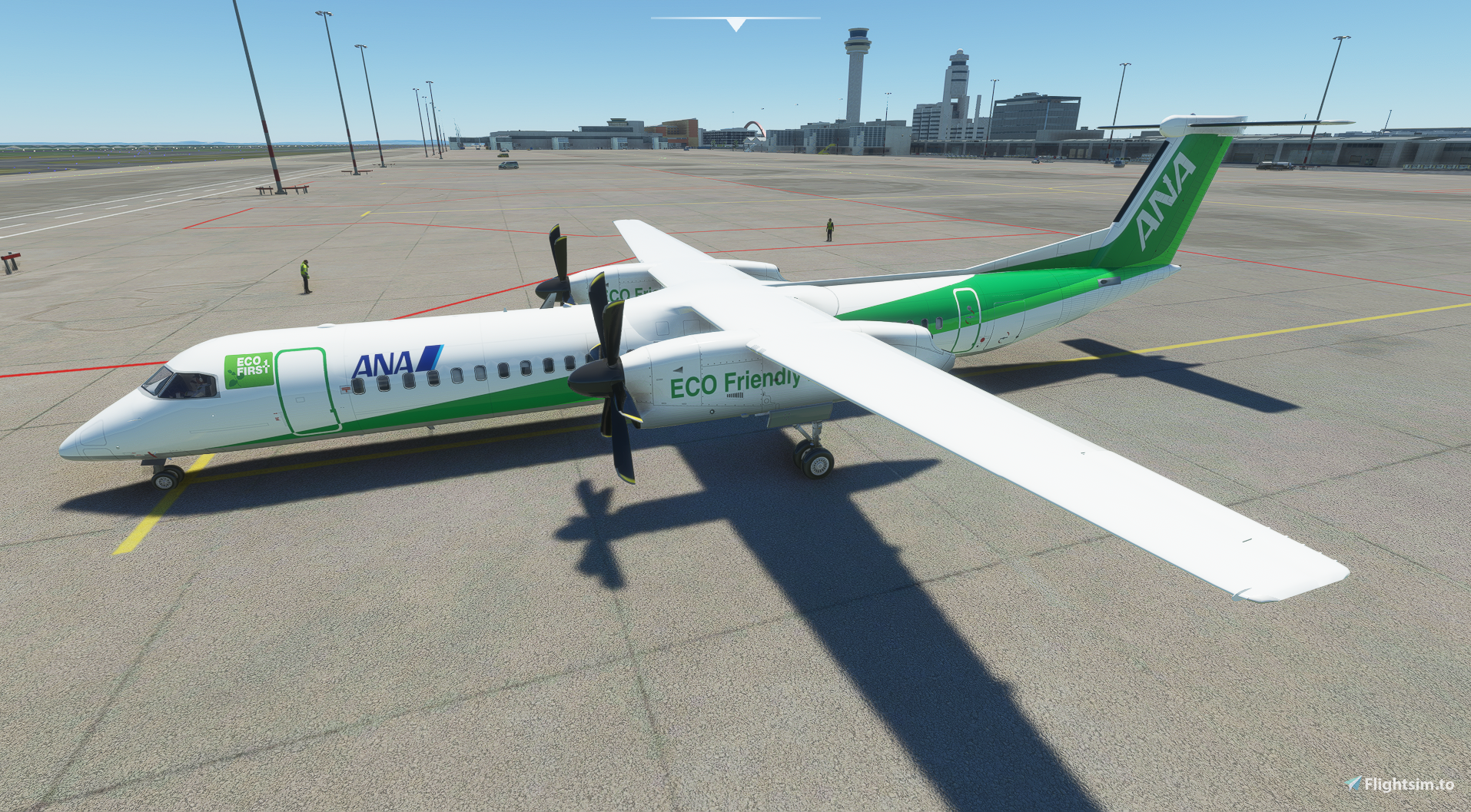 ANA Dash8-Q400 JA451A eco Green 【公式通販】