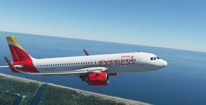 [A32NX] | [8K] Iberia Express (EC-LUS) Very Detailed Clean/Dirty Version thumbnail 3