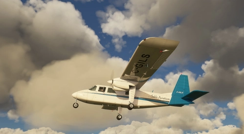 Britten-Norman BN-2A C-GILS Sable Aviation