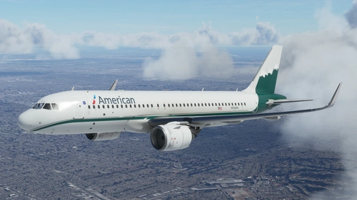 American Airlines Reno Air Heritage (Dirty) A320 Neo - 8K