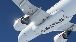 [A32NX] (13bandit) A320neo Qantas Airways [8k] - VH-XZQ - Silver Roo "Fingal Bay" thumbnail 6