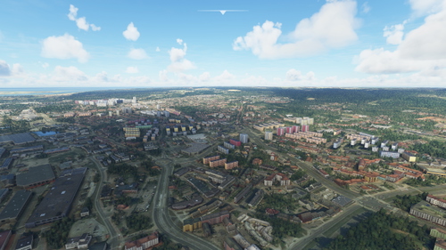 Elblag, Poland - scenery addon with landmarks